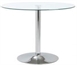 Marcel Glass Highboy Table in Orlando