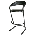 Banana Back Barstool Black in Miami, Ft. Lauderdale, Palm Beach