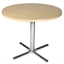 Easy Chrome Base Maple Top Cafe Table in Miami, Ft. Lauderdale, Palm Beach