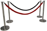 Stanchion Pole Chrome in Miami, Ft. Lauderdale, Palm Beach