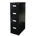 File Cabinet 4 Drawer Vertical Black (Letter) in Miami, Ft. Lauderdale, Palm Beach