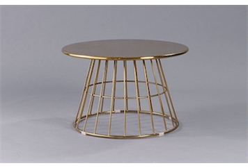 Soho End Table - Gold in Miami, Ft. Lauderdale, Palm Beach