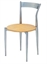 Thin Back Maple & Chrome Chair (Chairs - Dining) in Orlando