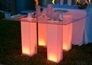 LED Acrylic Buffet Table Large Square (Tables - Buffet) in Orlando
