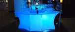 Serpentine Buffet Table - Spandex (Tables - Buffet) in Orlando