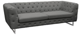 Chesterfield Sofa - Gray in Miami, Ft. Lauderdale, Palm Beach