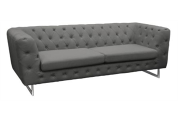 Chesterfield Sofa - Gray in Miami, Ft. Lauderdale, Palm Beach