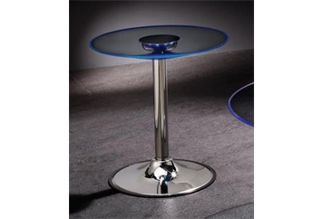 LED Chrome End Table (Tables - End) in Orlando
