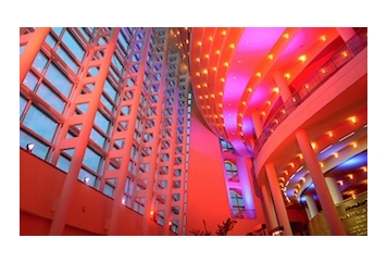 Adrienne Arsht Center Knight Ryder System Lobby in Miami, Ft. Lauderdale, Palm Beach