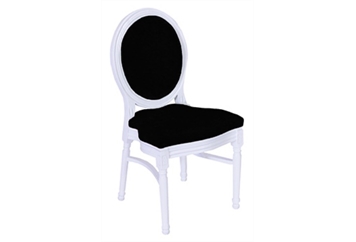 Medallion White With Black Chair (Chairs - Dining) in Orlando