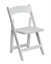 zz Folding Chair Padded White in Miami, Ft. Lauderdale, Palm Beach