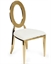 O Chair Gold - White Pad in Miami, Ft. Lauderdale, Palm Beach