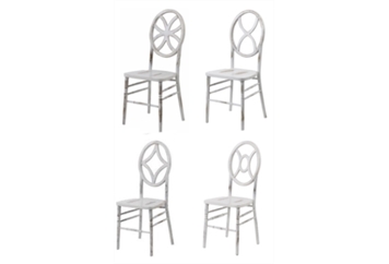 Mismatched Chairs - Vineyard White (Chairs - Dining) in Orlando