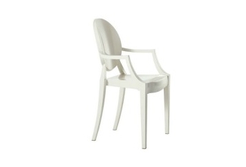 Ghost White Chair With Arms (Chairs - Dining) in Orlando
