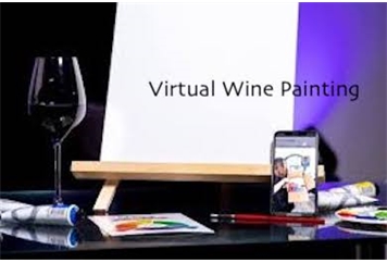 Virtual Wine Painting in Miami, Ft. Lauderdale, Palm Beach