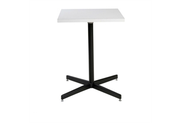 Spectrum Black Base White Top Cafe Table (Tables - Cafe) in Orlando