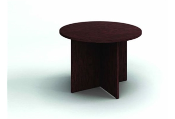Conference Table Black Round (Tables - Conference) in Orlando