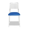 Dining-Chairs-Silk-Back-Chair-Blue-Blue-Vinyl-Metal