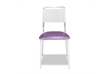 Silk Back Purple Chair (Chairs - Dining) in Orlando