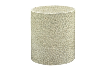 Seashell Oyster End Table (Tables - End) in Orlando