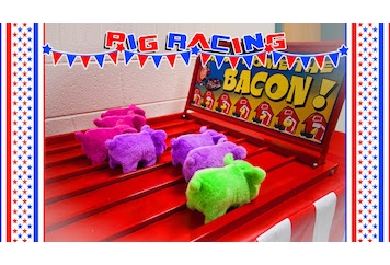 Pig Racing Game in Miami, Ft. Lauderdale, Palm Beach