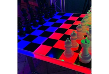 Checkers/Chess LED- Table Top - Checkers in Miami, Ft. Lauderdale, Palm Beach