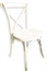 Cross Back Chair White Washed in Miami, Ft. Lauderdale, Palm Beach