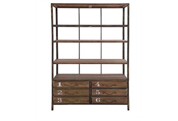 Indochic Shelf w/Drawers in Miami, Ft. Lauderdale, Palm Beach