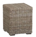 Blonde Rattan Stool in Miami, Ft. Lauderdale, Palm Beach