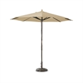 Umbrella with Base - Khaki in Miami, Ft. Lauderdale, Palm Beach