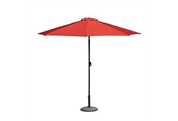 Umbrella with Base - Red in Miami, Ft. Lauderdale, Palm Beach