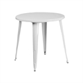 Tolix Metal Cafe Table - White in Miami, Ft. Lauderdale, Palm Beach