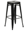 Marcus Backless Barstool Black in Orlando