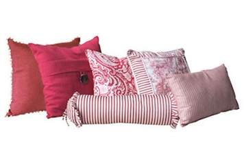 Rustic Red Pillows (Pillows) in Orlando