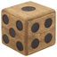 Sedona Dice Wood Stool in Orlando