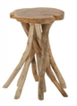 Tangled Wood Backless Barstool in Orlando