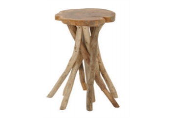 Tangled Wood Backless Barstool in Orlando