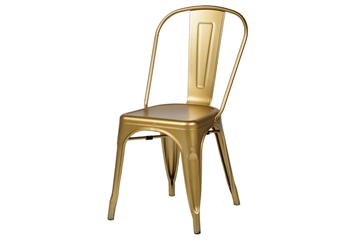 Titanium Chair Gold (Chairs - Dining) in Orlando
