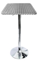 Brushed Metal Cafe Table in Naples, Marco Island, Ft. Myers