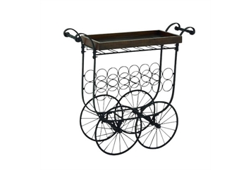 Reclaimed Wood Village Cart in Naples, Marco Island, Ft. Myers