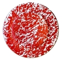 Splatterware Red Charger in Tampa, St Petersburg