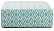 Aqua Diamond Ottoman in Miami, Ft. Lauderdale, Palm Beach