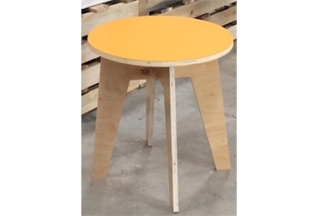 Flattered End Table - Yellow in Miami, Ft. Lauderdale, Palm Beach