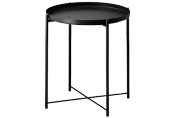 Lilly Tray Table - Black in Miami, Ft. Lauderdale, Palm Beach