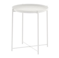 Lilly Tray Table - White in Miami, Ft. Lauderdale, Palm Beach