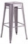 Marcus Backless Barstool Silver in Miami, Ft. Lauderdale, Palm Beach