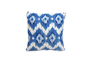 Pillow - Ocean Ikat in Miami, Ft. Lauderdale, Palm Beach