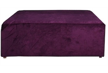 Purple Velvet Bench in Miami, Ft. Lauderdale, Palm Beach