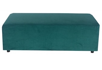 Velvet Teal Bench in Miami, Ft. Lauderdale, Palm Beach