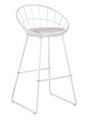 Wire Barstool - White in Miami, Ft. Lauderdale, Palm Beach